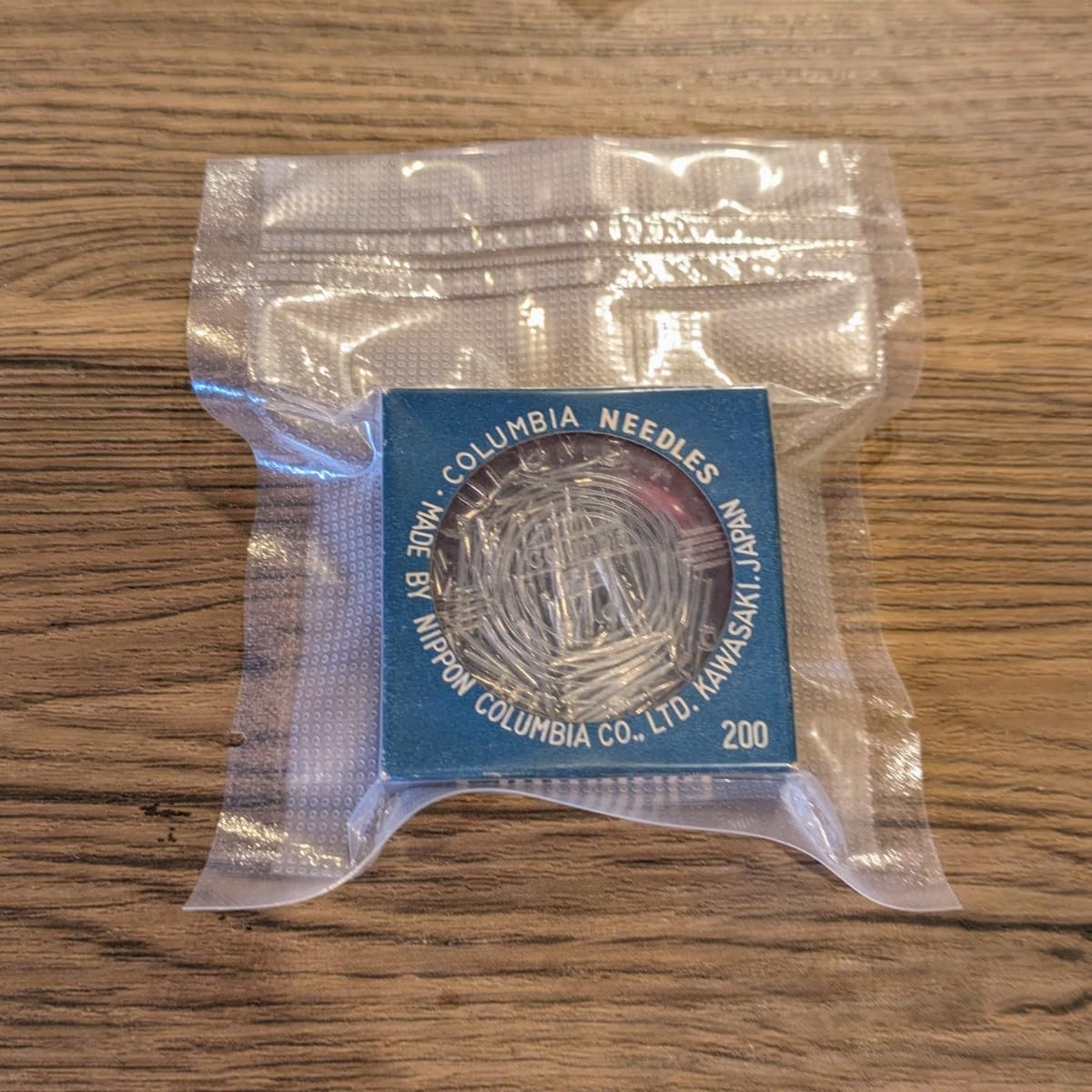 Columbia NEEDLES 200 LOUD レトロ 蓄音機用針 ブリキ缶 蓄音機 針