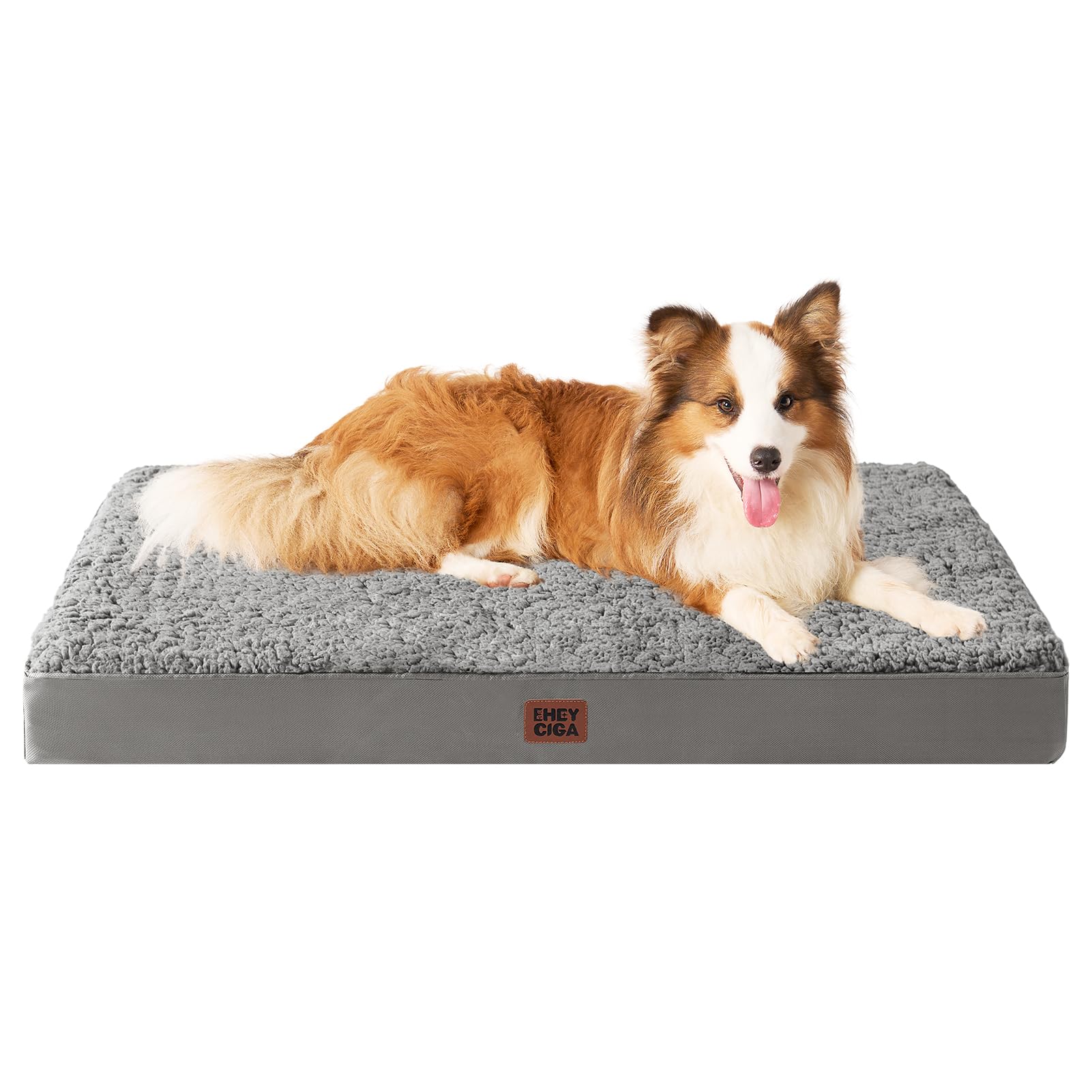 EHEYCIGA Orthopedic Dog Bed Extra Large with Removable Washable Cover, 41IN