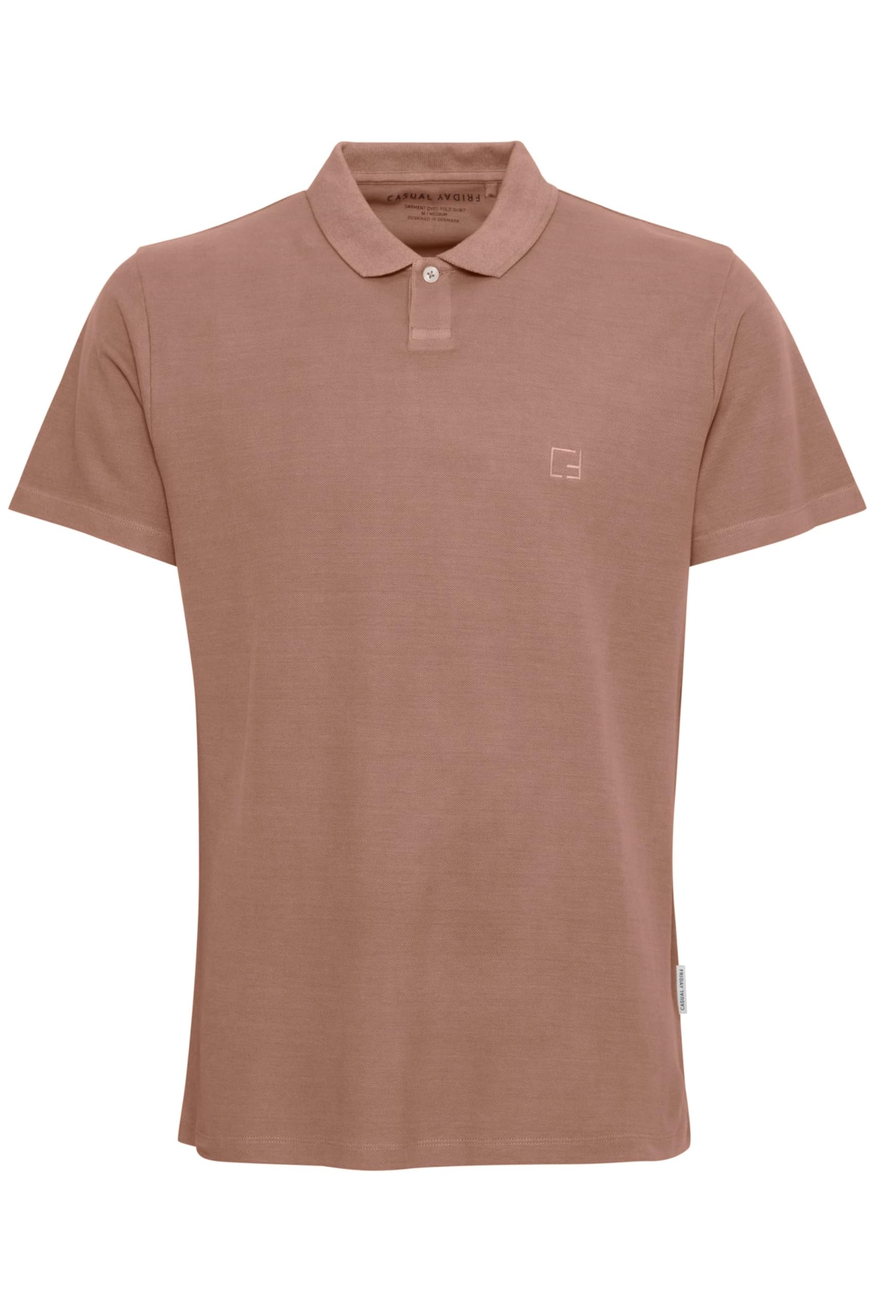 CASUAL FRIDAY CFTristan GMT Dyed Pique Polo Shirt Herren Poloshirt Shirt Umlegekragen 100% Baumwolle Regular fit