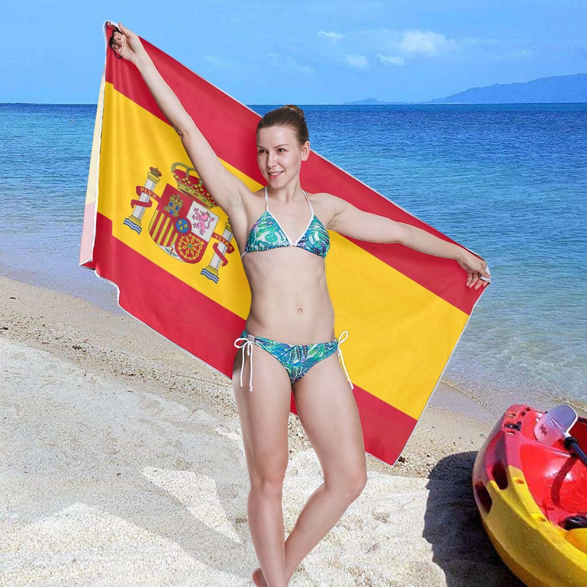 CHIFIGNO Serviettes De Plage Surdimensionnées De 180 X 78,7 Cm, Séchage Rapide, Légère, Pliable – Serviette De Bain Mignonne Pour Adultes, Femmes Et Hommes