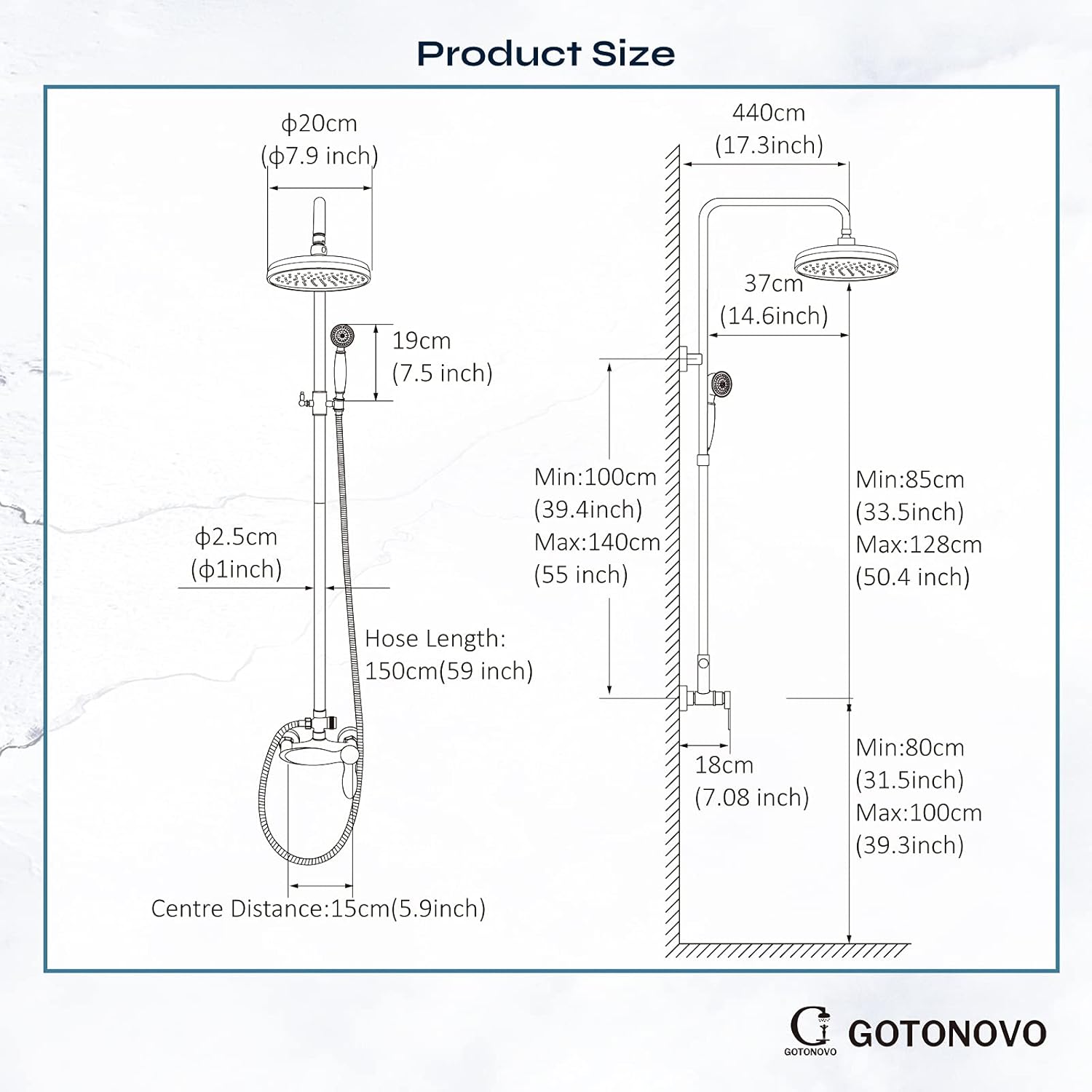 Flаѕh Dеаlѕ - 80% оƒƒ Oil Rubbed Bronze Brass Shower System Shower Faucet Set 8 Inch Round Rainfall Shower Head 360 rotable with Hand Sprayer Wall Mount Single Handle Frее Shірріng оƒƒеr Oil Rubbed Bronze Brass Shower System Shower Faucet Set 8 Inch Round Rainfall Shower Head 360 rotable with Hand Sprayer Wall Mount Single Handle