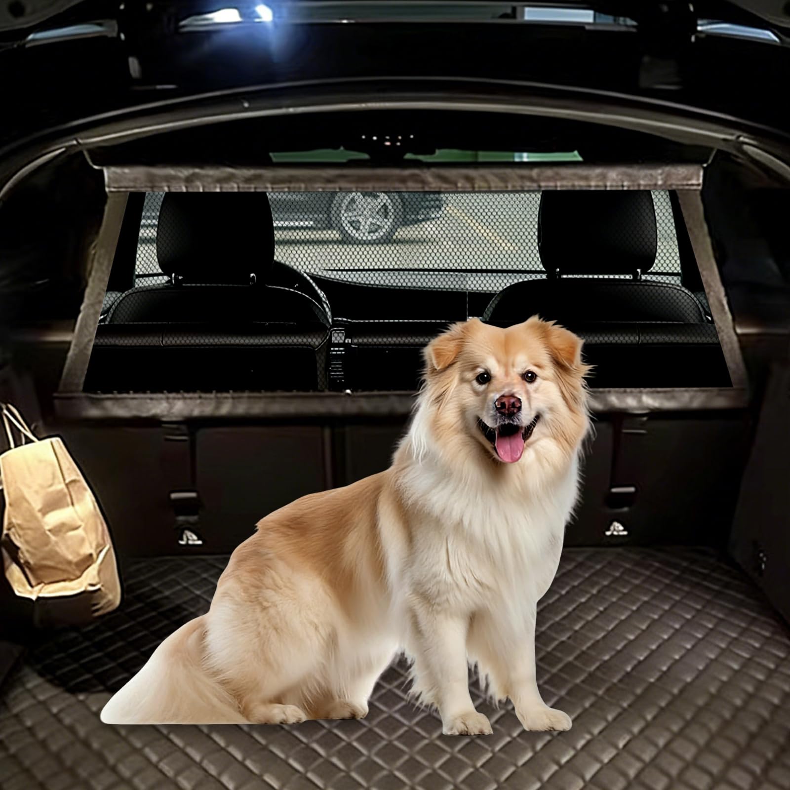 Grille pare-chien GLC 2016-2022 METYOUCAR pour coffre