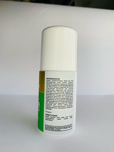 Miniatura 6 de Calma, aceite de cáñamo roll-on de 1500 mg, extra fuerte, comodidad natural para músculos, caderas, articulaciones, cuello, espalda, codos, dedos,
