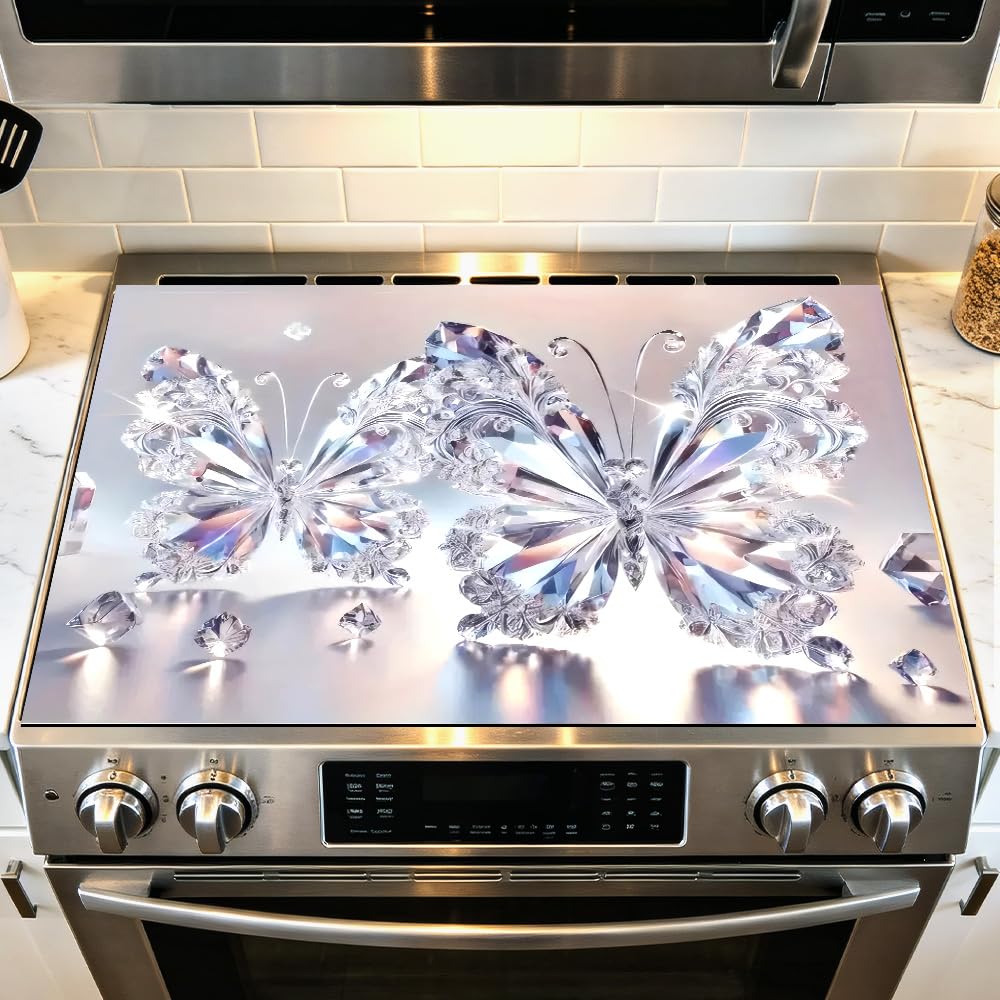 Butterfly Stove Top Cover for Electric Stove, 28.4 x 20.5 in