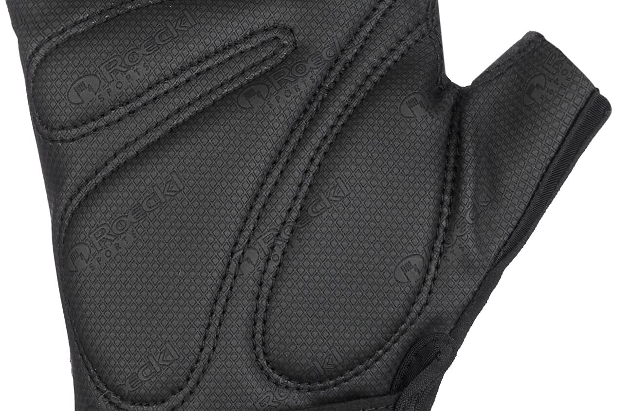 Roeckl Busano Fahrrad Handschuhe kurz weiß/schwarz 2022: Größe: 7