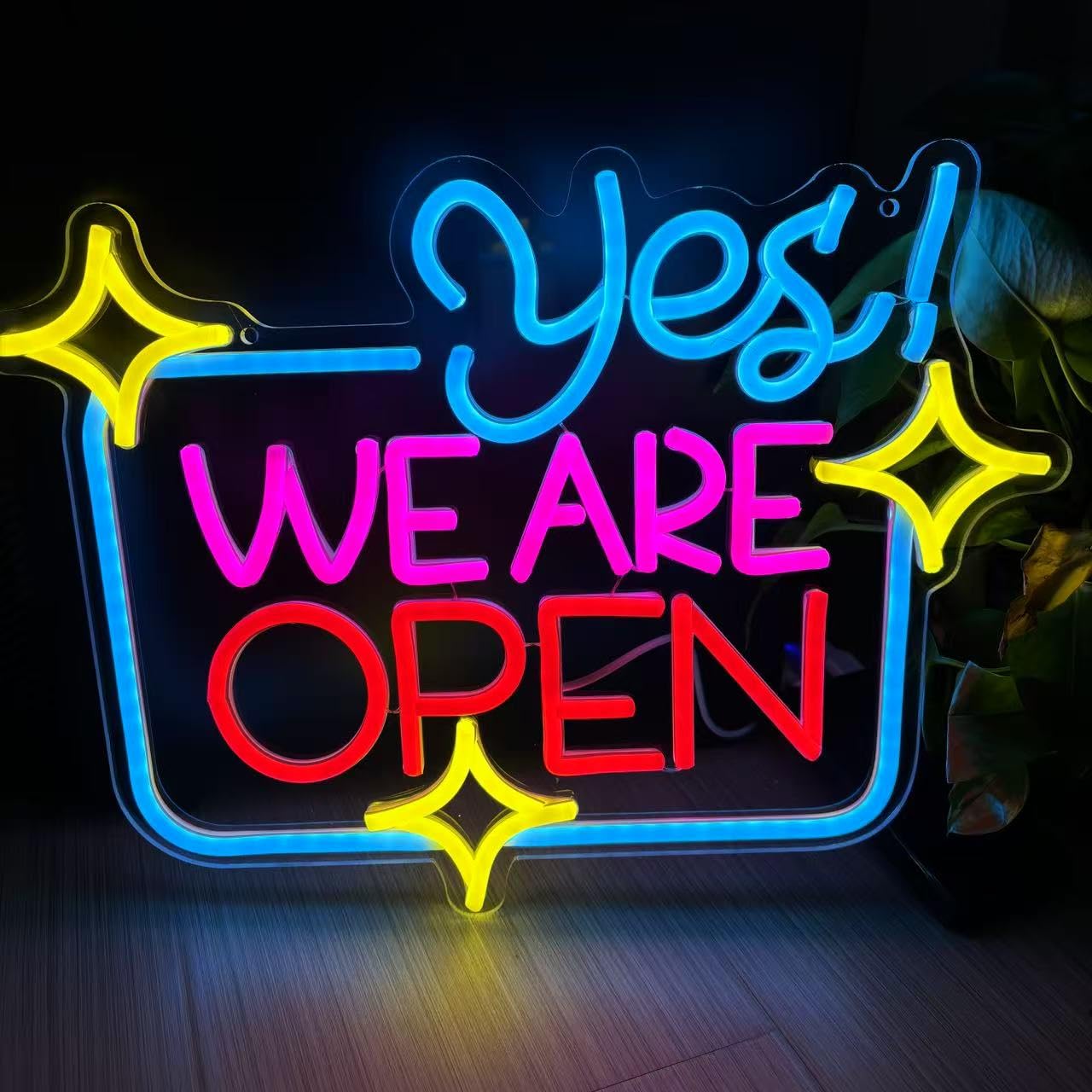Yes We are Open Neon Sign Open Sign Come in were Open Sign Funny Open Closed Sign Open Sign for Business Custom Open Sign Open Closed Decors - Image 4