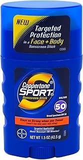 Coppertone SPF#40 Sport Stick Face + Body 1.5...