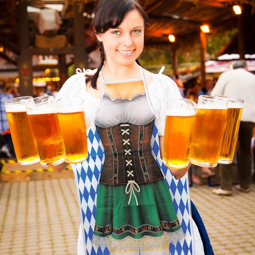 ドイツ　ディアンドル　インナー　エプロン　セット Amazon｜ドイツのエプロン - ドイツのディアンドル オクトーバー