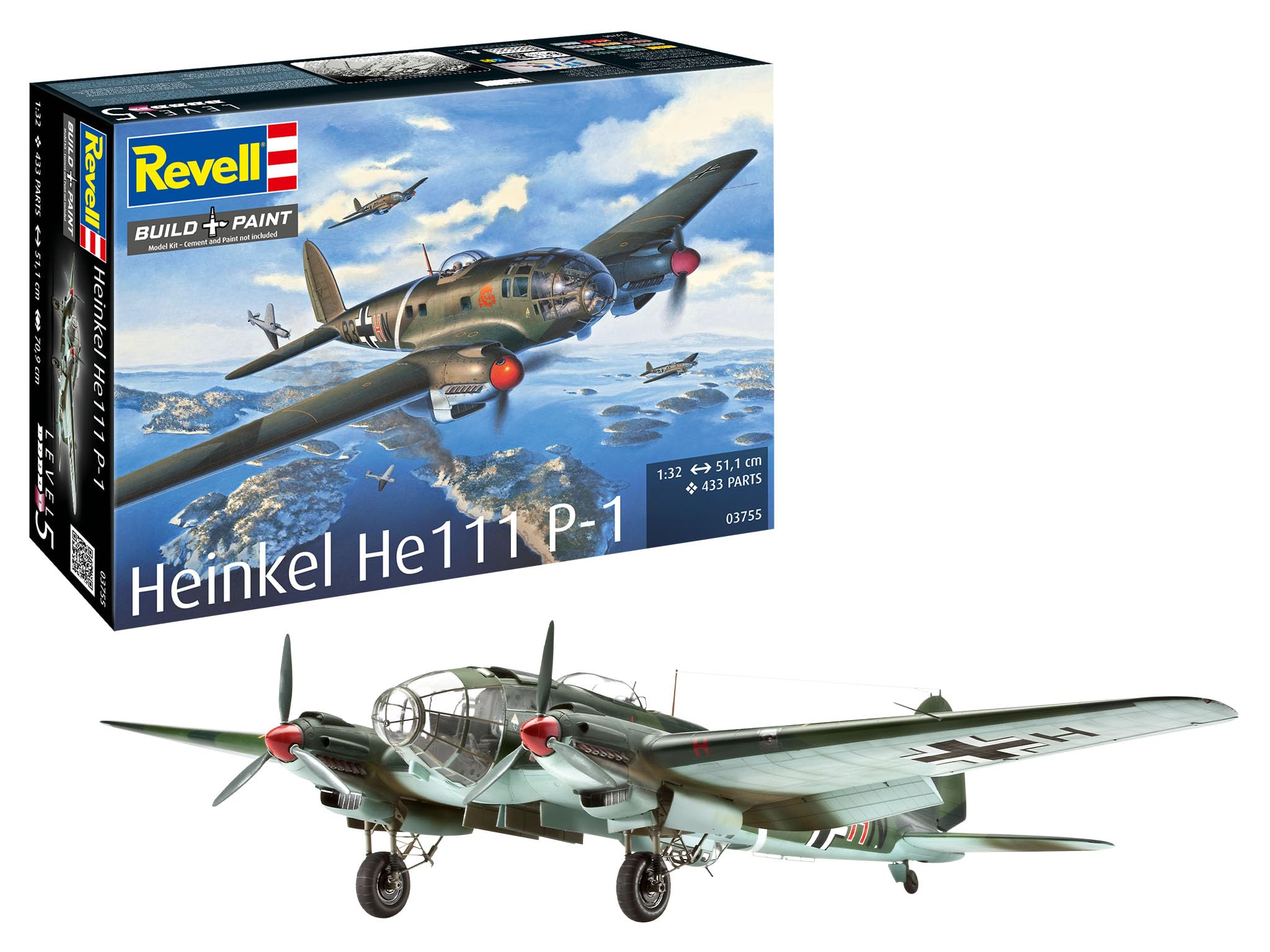 Revell Modellbau Heinkel He 111 P-1