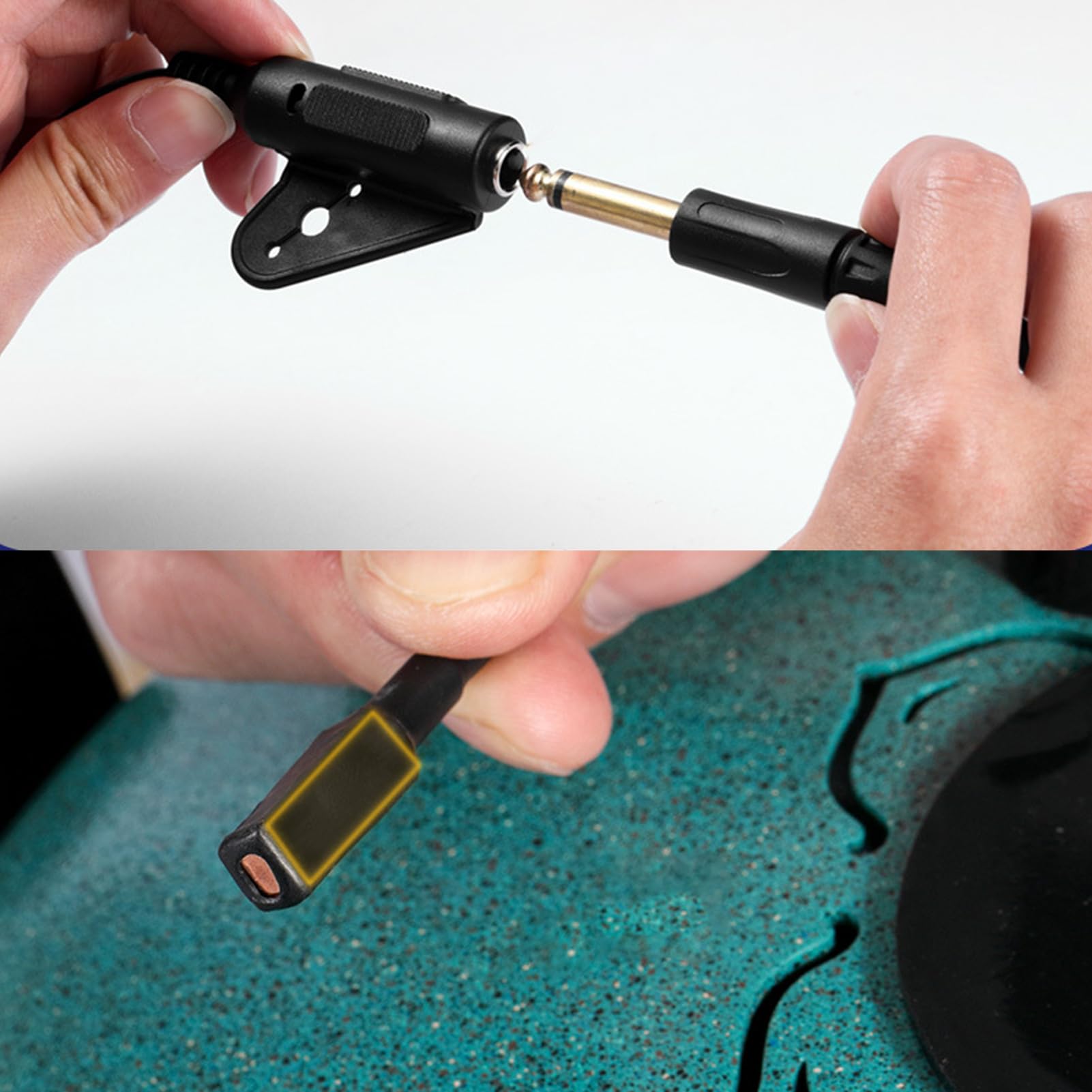 Pickup per Chitarra Acustica, Pickup per Chitarra Classica | Pickup Magnetico per Tamburo handpan - Pickup per Strumenti, Pickup Acustico per Violino, Ukulele, Cajon, Batteria, Pianoforte a