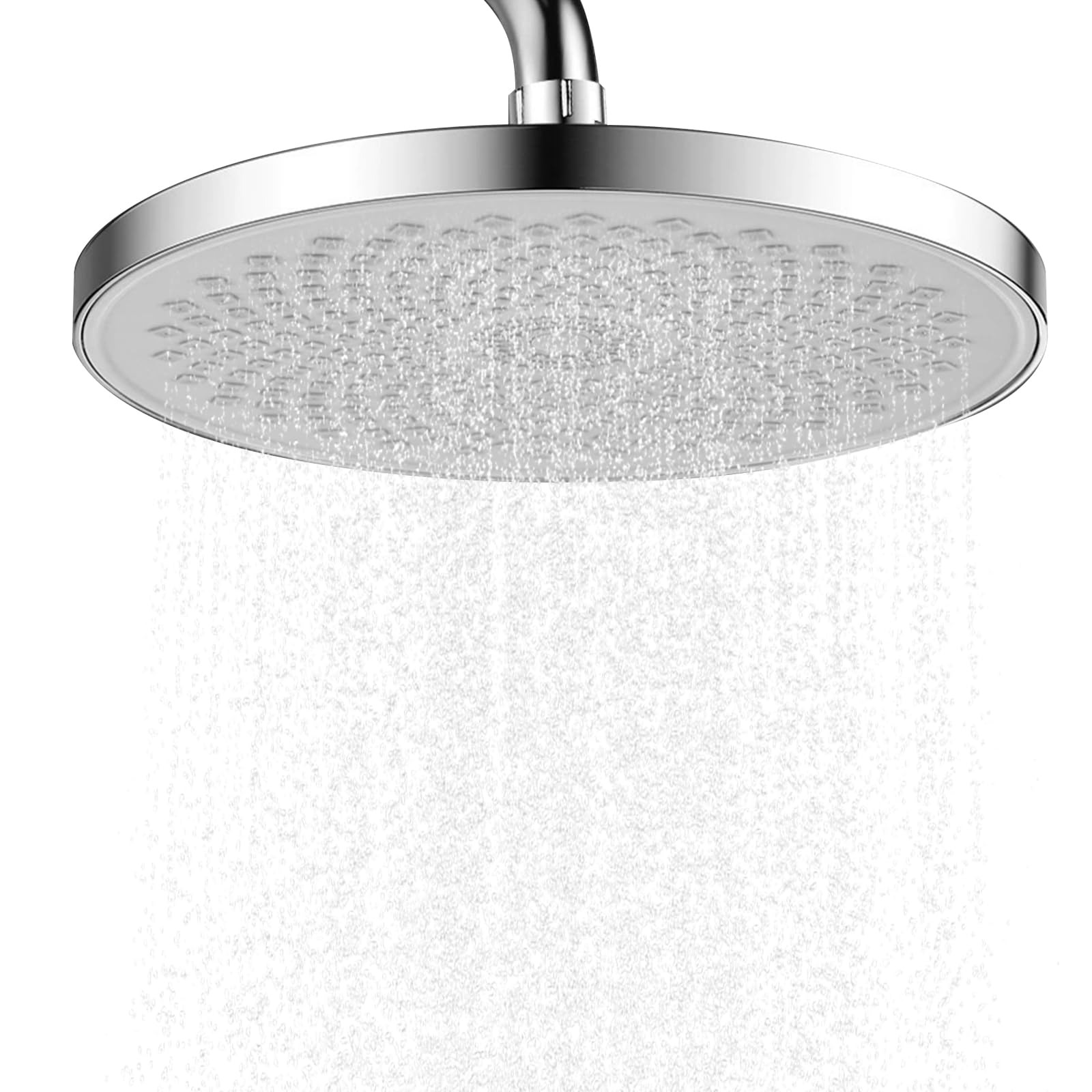Pommeau de douche haute pression anti-calcaire effet pluie