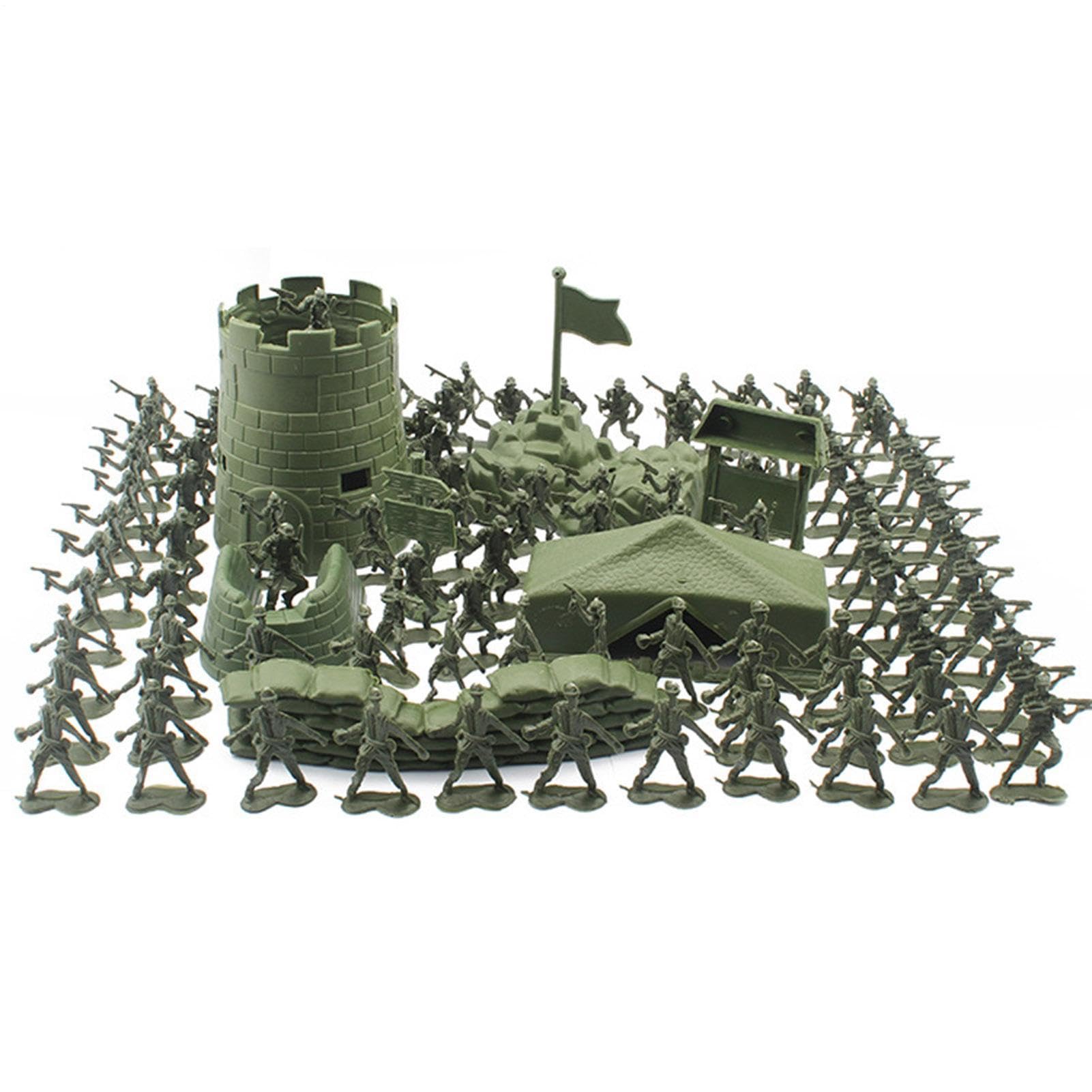 Soldier Men Action Figures Weapons Action Figures Playset