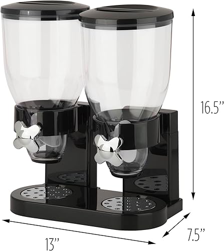 Miniatura 3 de Dispensador único Zevro de alimentos secos Contemporáneo Dispensador doble