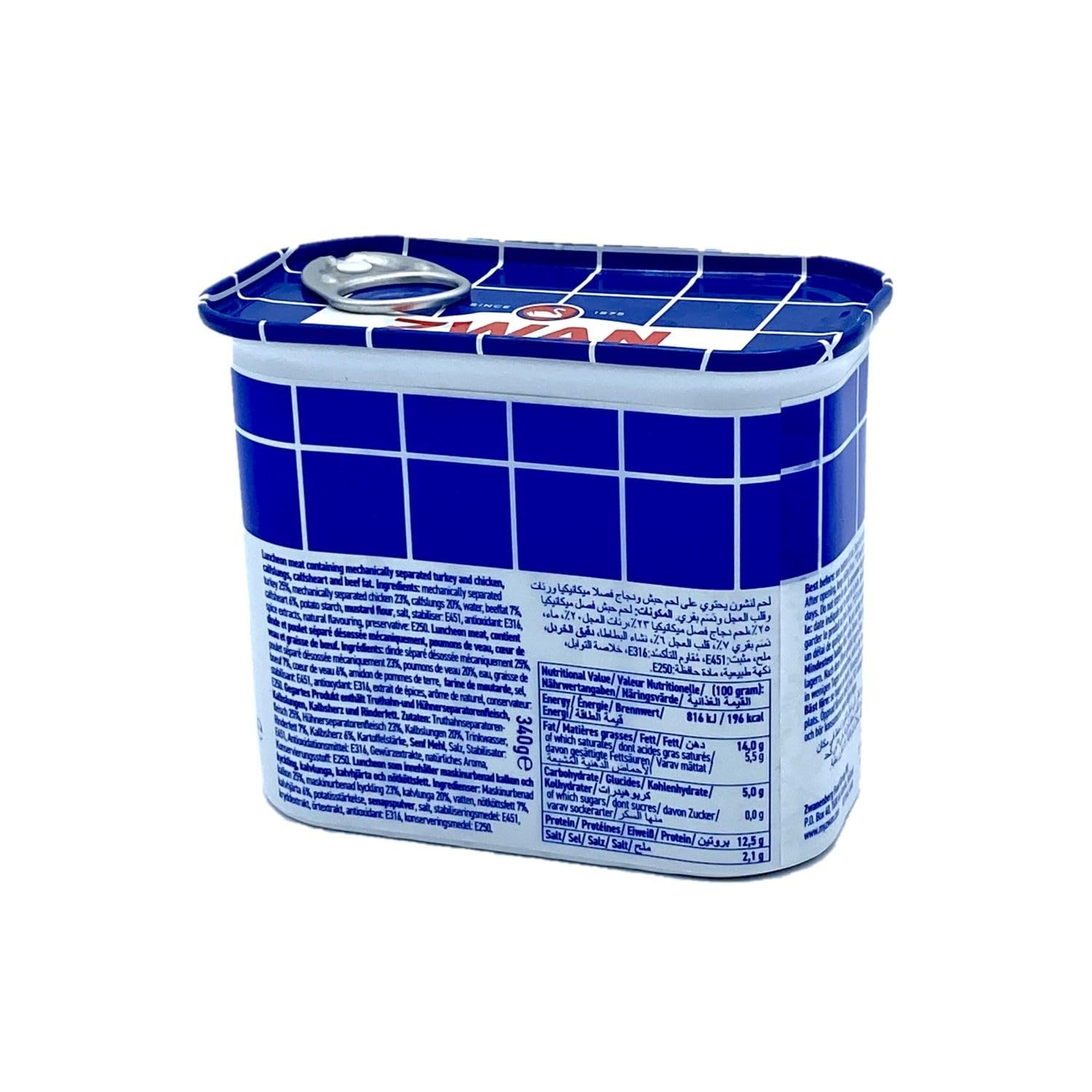 Lot 3x Mortadelle de bœuf halal - Boîte 340g