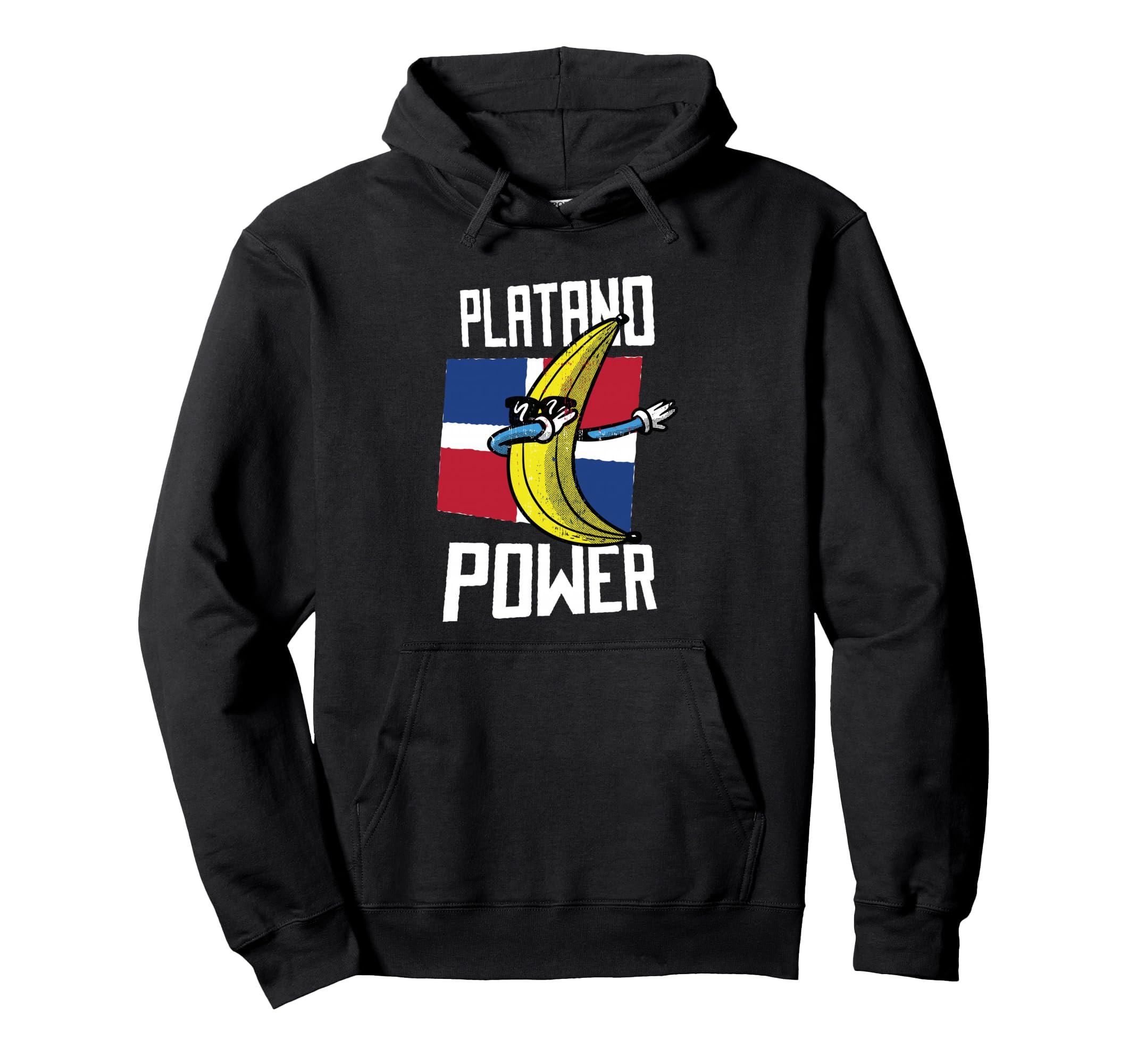 Dominican Republic Platano Power Pullover Hoodie