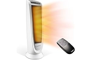 Honeywell Quiet Small Room Ceramic Tower Heater with Digital Controls