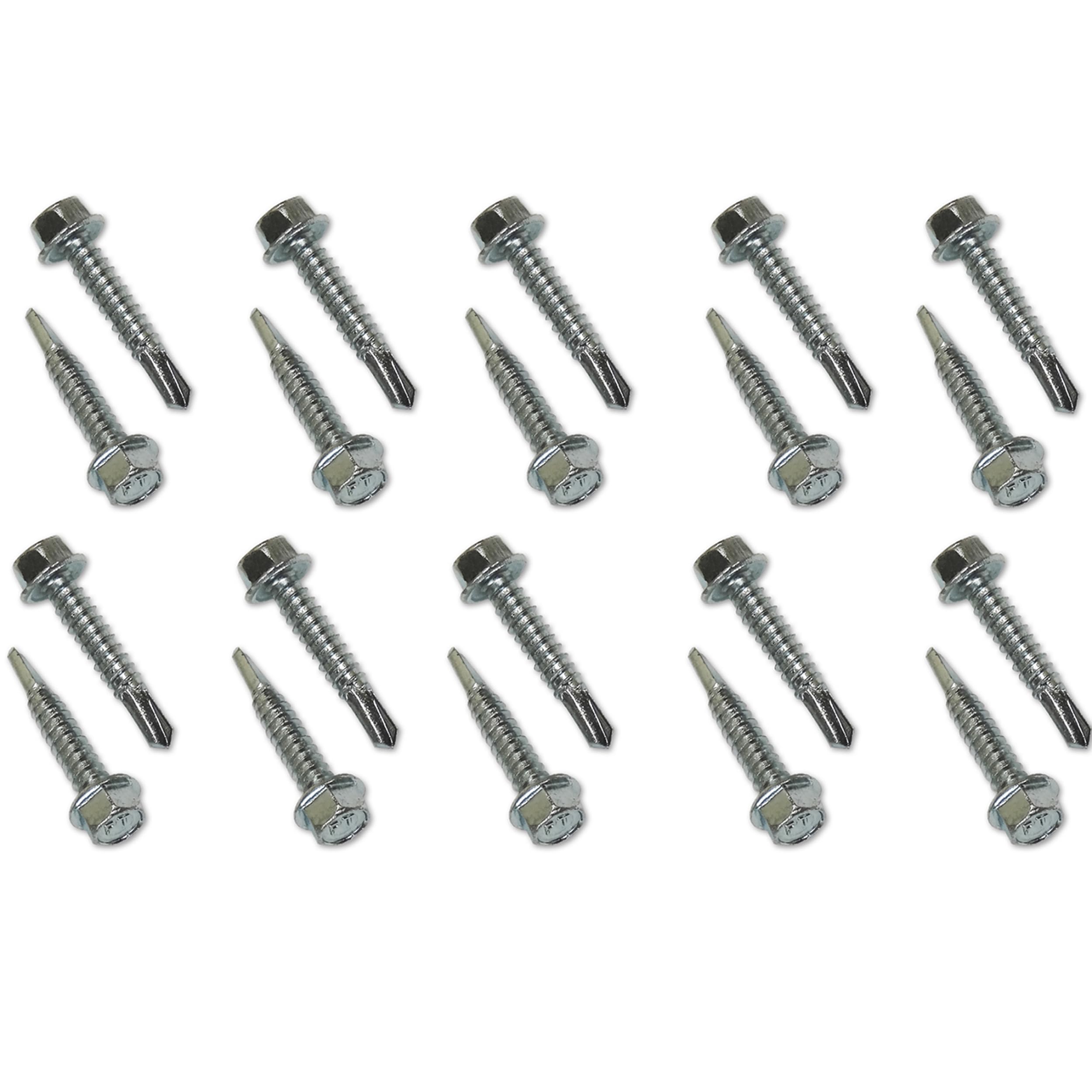 Snap-Loc Cargo Control E-Track Metal Screw 20 Piece Fastener Set