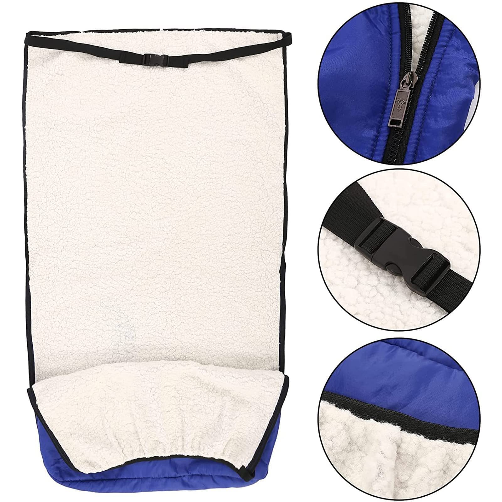 X&Z-XAOY Cómoda Manta Impermeable para Silla De Ruedas Funda para Silla De Ruedas con Forro Polar Funda Calentadora para Silla De Ruedas Mantas para Ancianos