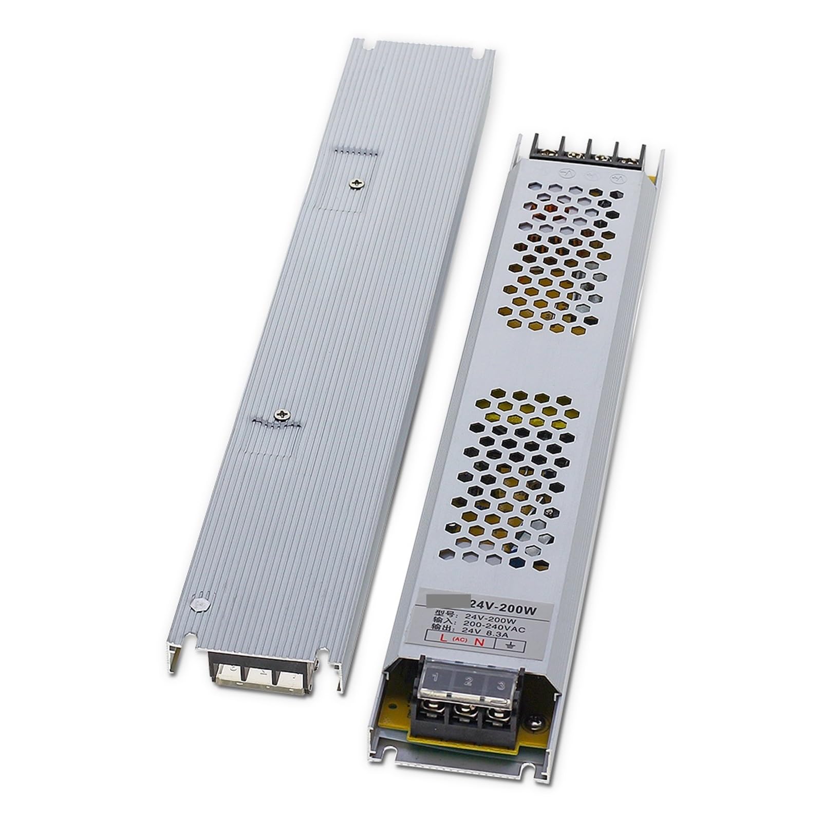 zasilacz impulsowy, Przetwornica napięcia AC na 12 V 24 V zasilacz 60 W 100 W 150 W W 300 W 400 W 500 W Sterownik LED do taśm LED(40W)