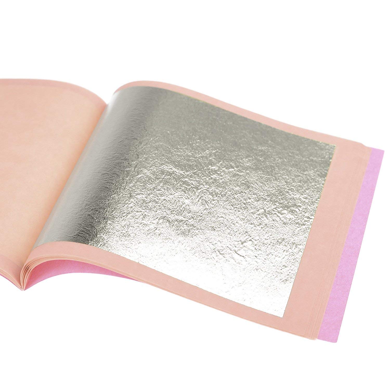 A.K - Silver Leaf, 99.9% Pure Silver Leaf Varakh Foils 15pcs 6 x 4 for Sweets Decoration (75) (B0CP26R1HZ) Amazon Price History, Amazon Price Tracker