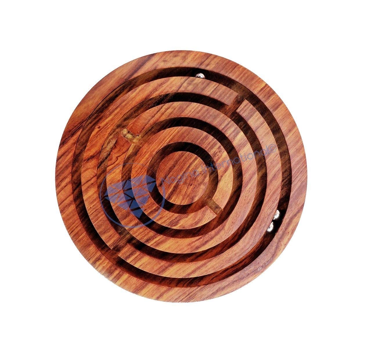 See full amazon price history chart for Ball in A Maze Puzzle Board Game | Premium Hand Crafted Wooden Labyrinth Kids Table Game | Wooden Toys & Craft | Nagina International (Small) Ball in A Maze Puzzle Board Game | Premium Hand Crafted Wooden Labyrinth Kids Table Game | Wooden Toys & Craft | Nagina International (Small) (B01MSY2YZA) Amazon Price History, Amazon Price Tracker