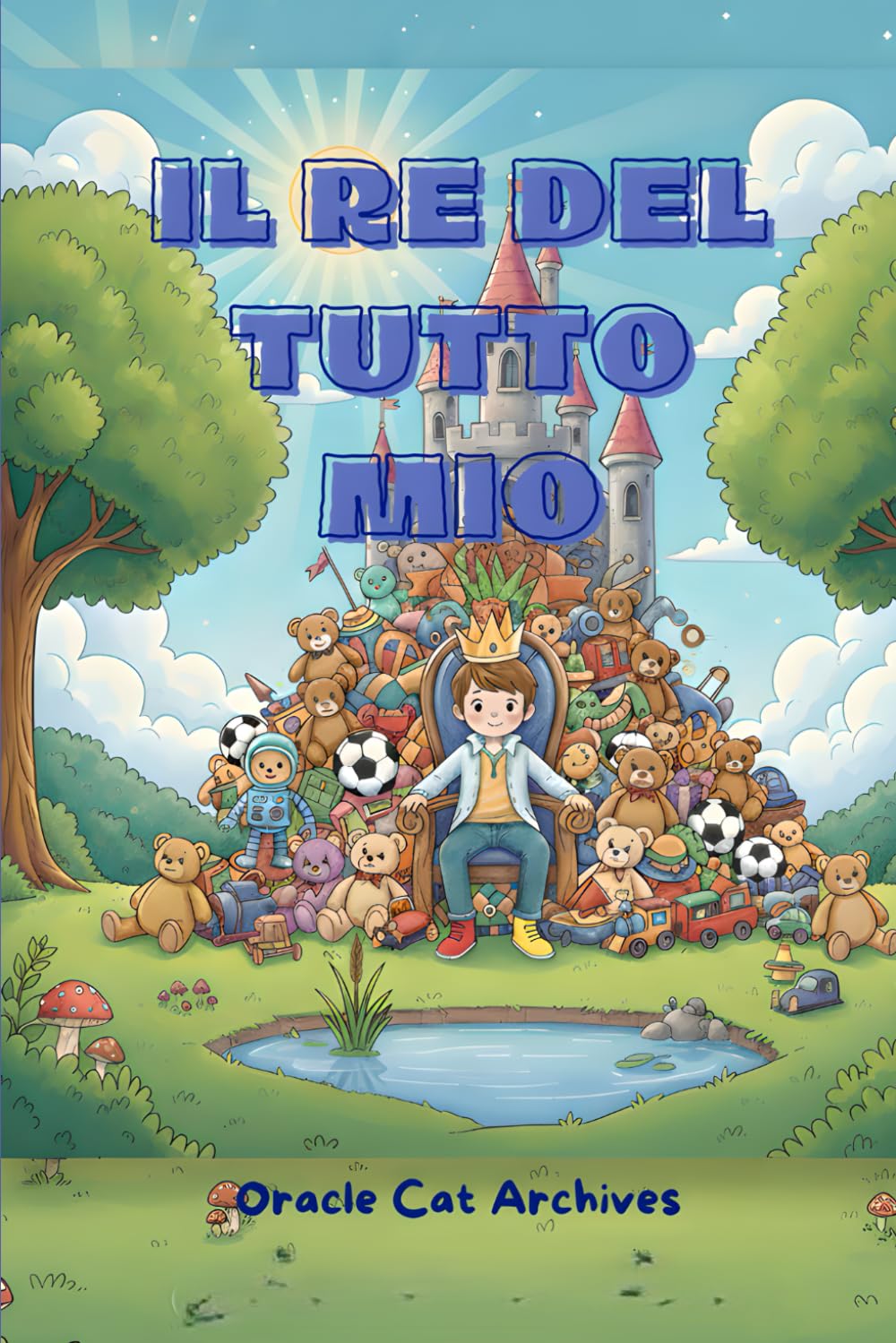 Il Re del Tutto Mio: Tobia e la grande avventura dell'Ombra Azzurra. Un libro illustrato sulla condivisione e l'amicizia.