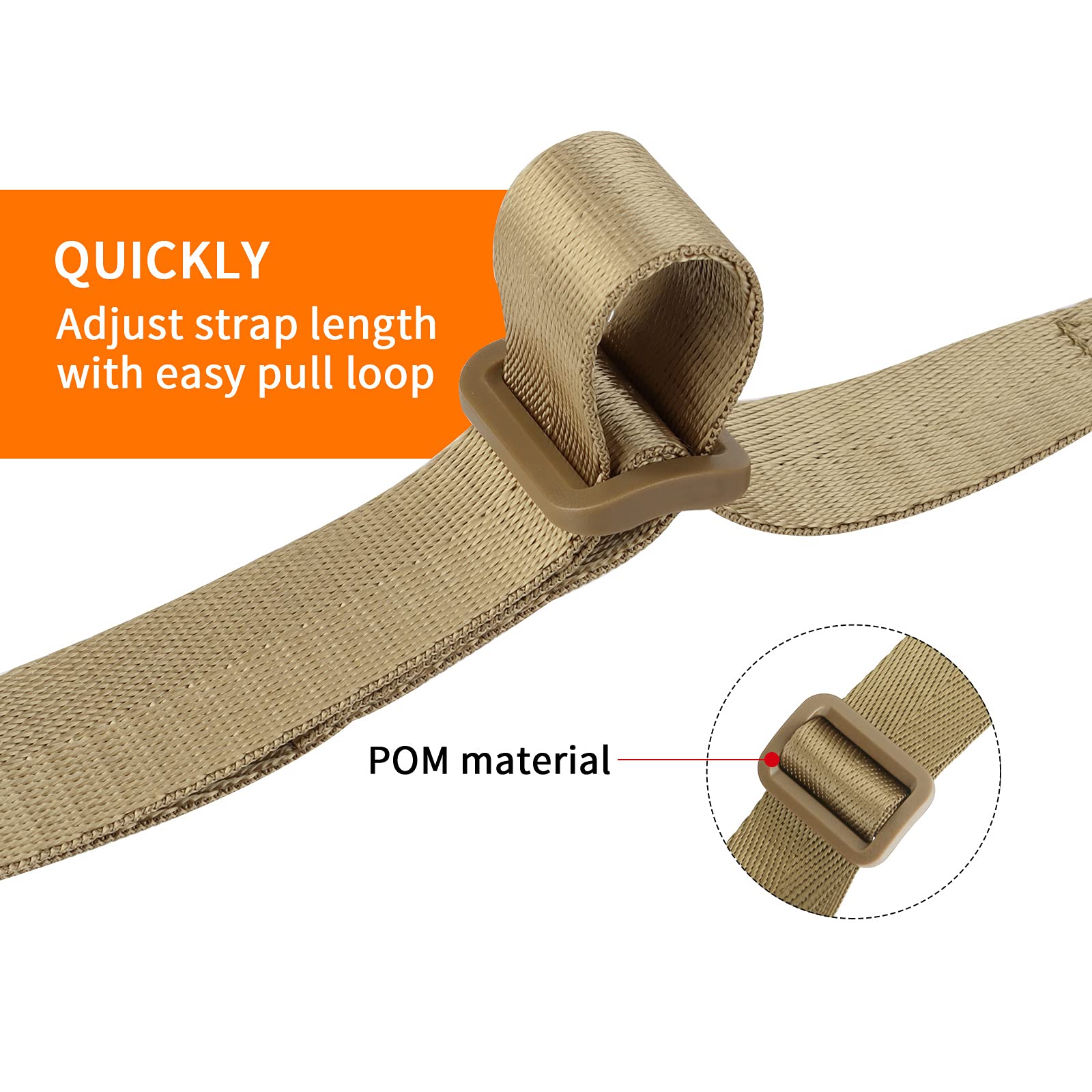 Imbracatura Tattica Regolabile A Punto Singolo - Per Fucili, Fotocamere E Attrezzatura Outdoor - Foto 2