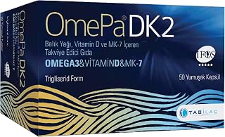 Omepa DK2 Omega 3 & Vitamin D & Menaq7 50 Yumuşak 