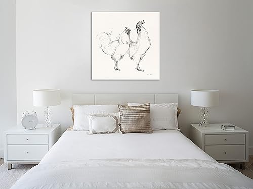 Miniatura 2 de Jaxson Rea Avery Tillmon, lienzo envuelto en galería "Life at Home I Vintage Cream", 30.0 x 30.0 in