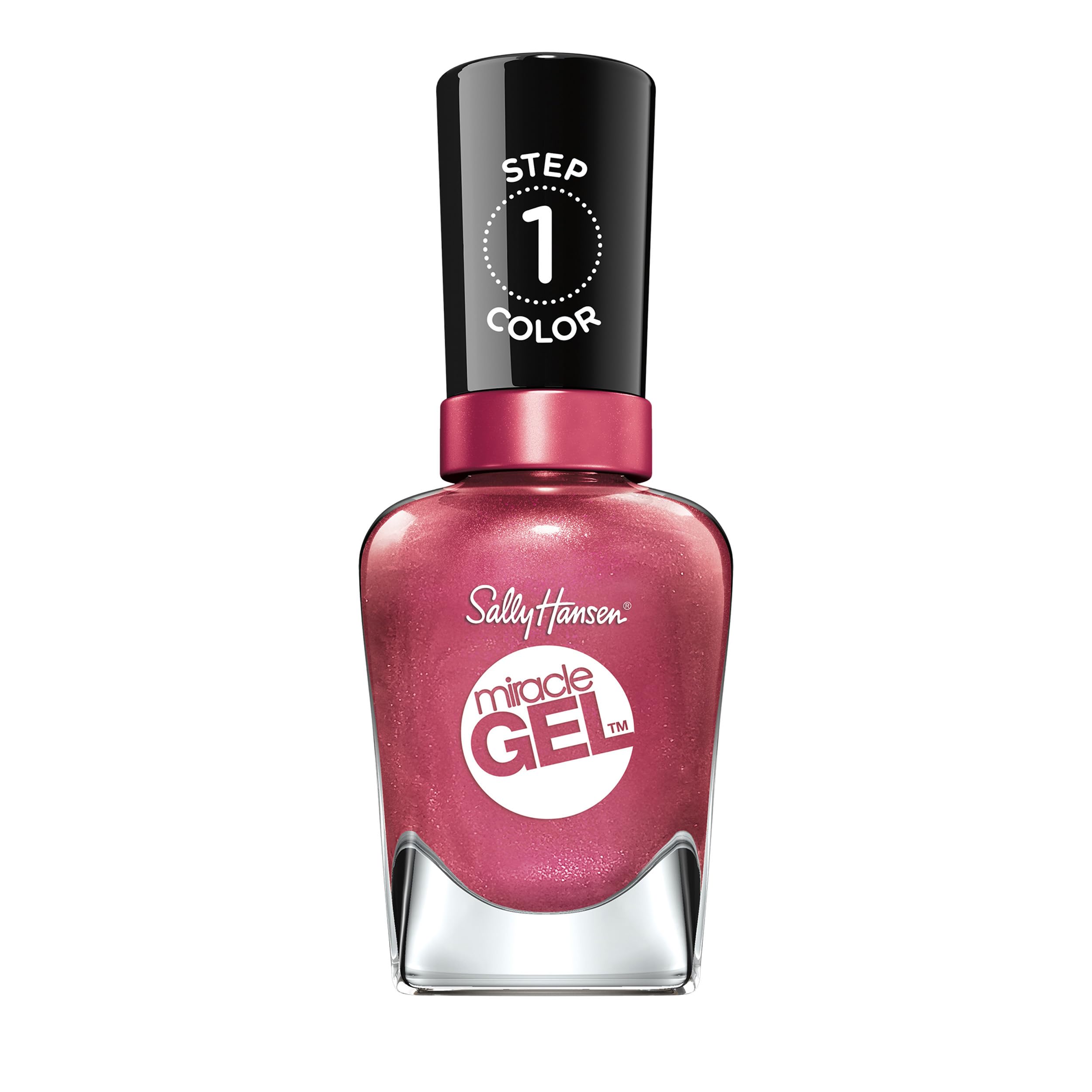 Sally Hansen Miracle Gel, Saturn It Up!, Gel-Like Nail Polish, NO UV Light Required, Chip-Resistant, Long Lasting - Up to 8 days, Easy to Use, Salon Quality Results, Vegan Formula, 14.7ml