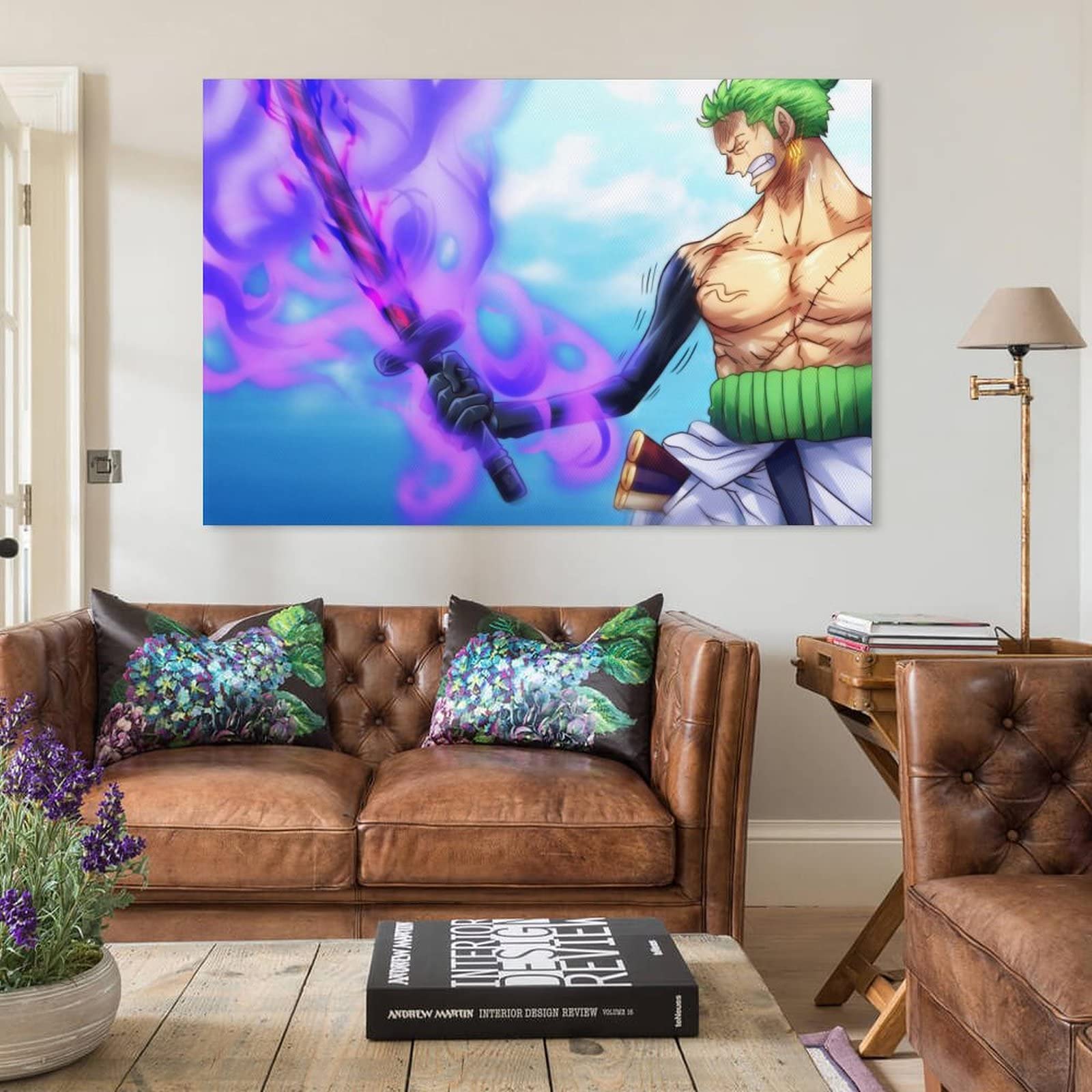 Amazon.co.jp: HDアニメポスター One Piece Roronoa Zoro 5 軽くて