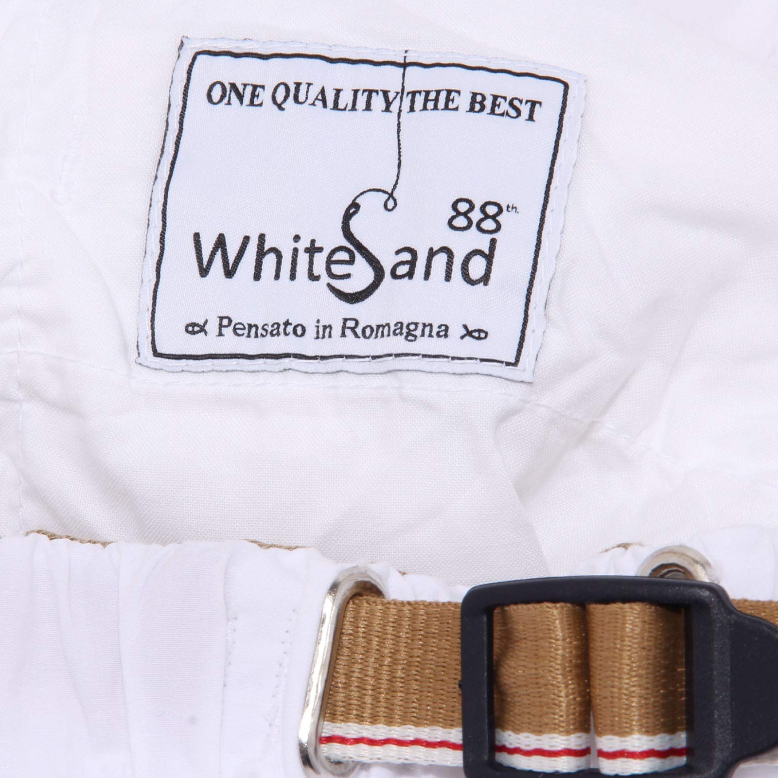 WHITE SAND 5382AB Bermuda Bimbo Boy Vintage White Shorts Kid