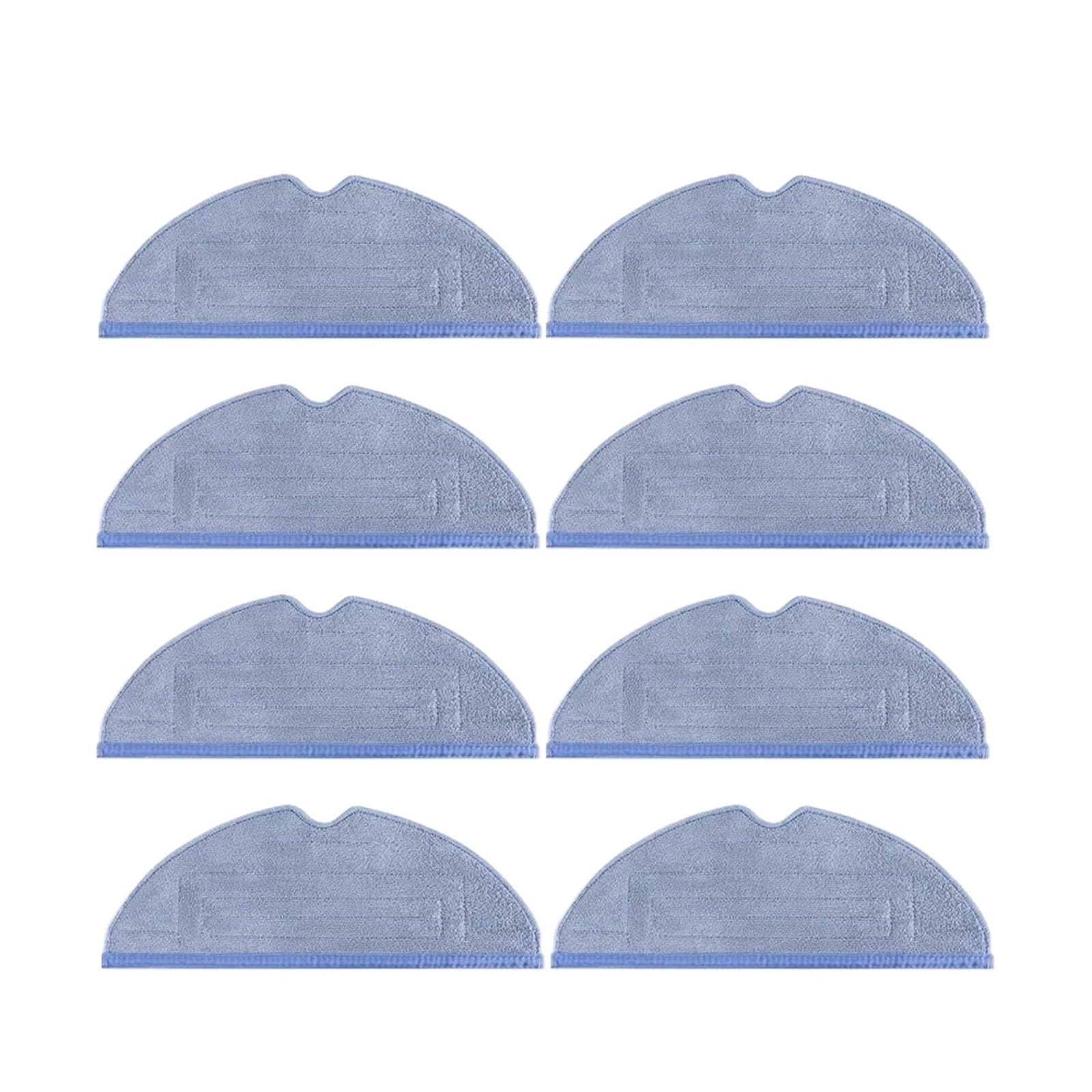 SLAQEYDJS Replacement Mop Cloths Compatible With Roborock T7S, T7S Plus, S7, S7 MaxV Plus Robotic Vacuum Cleaner(8pcs)