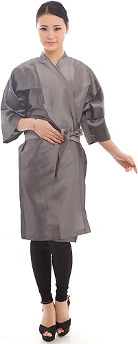 PERFEHAIR Salon Client Gown Robes Cape, Hair Salon Smock for Clients- Kimono Style