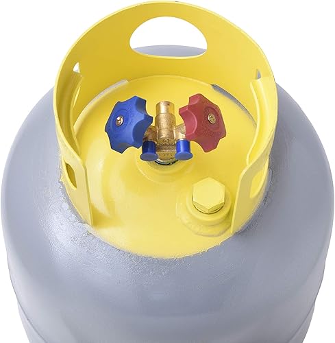 Miniatura 2 de Flame King YSNR501 tanque cilíndrico para recuperación de refrigerante, 50 libras