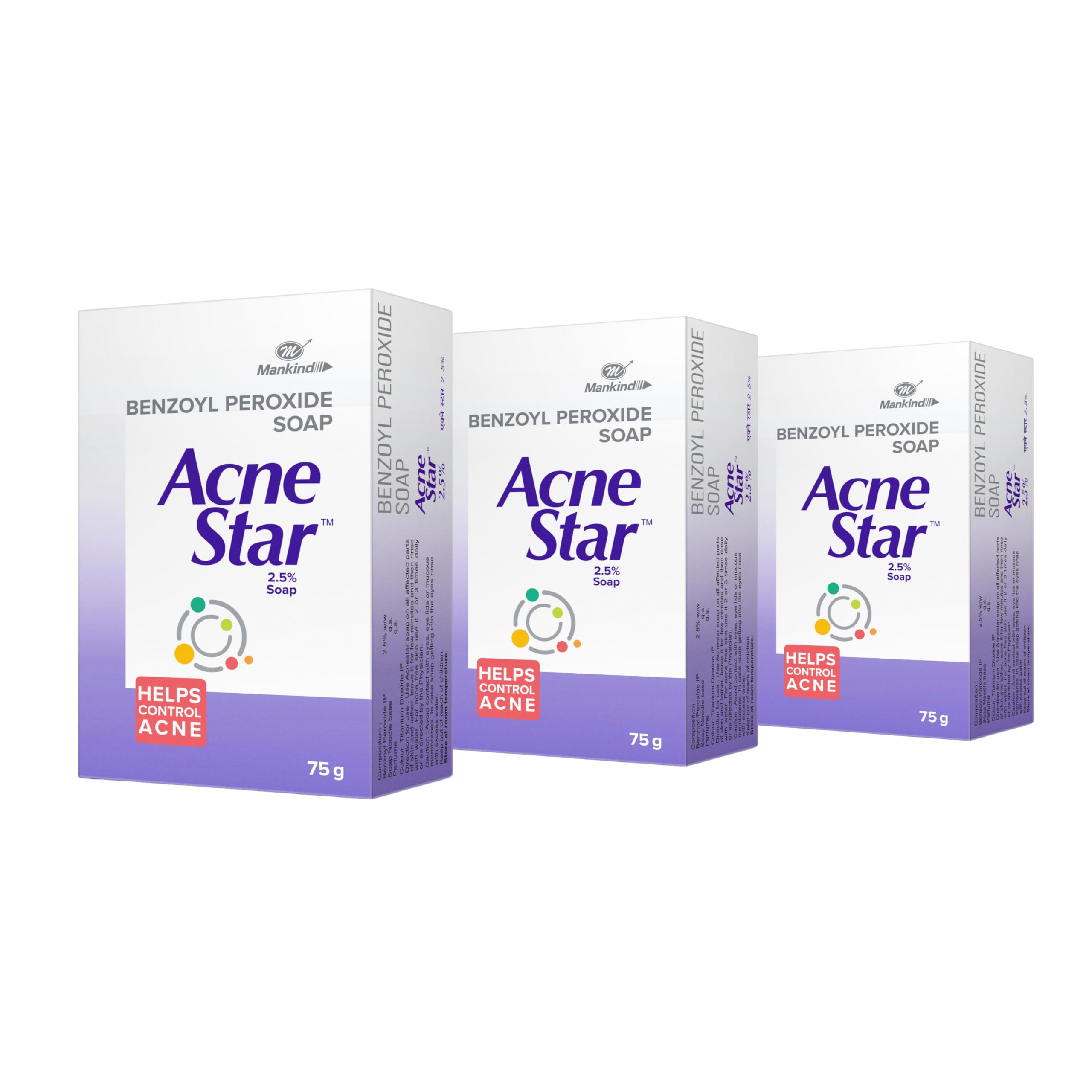 AcneStar Soap Pack of 3