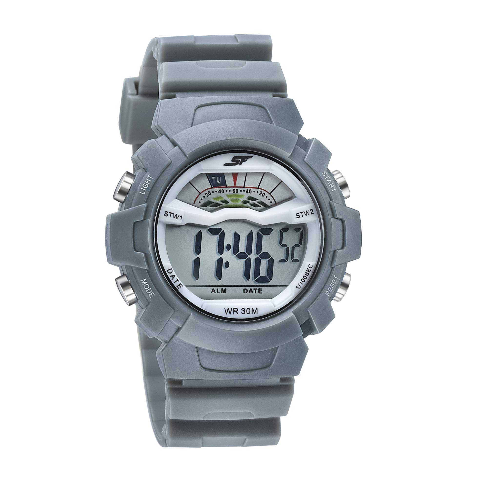 SF Casuals Digital White Round Dial Mens Sport Watch-77109PP05 (B08RDPWHFM) Amazon Price History, Amazon Price Tracker