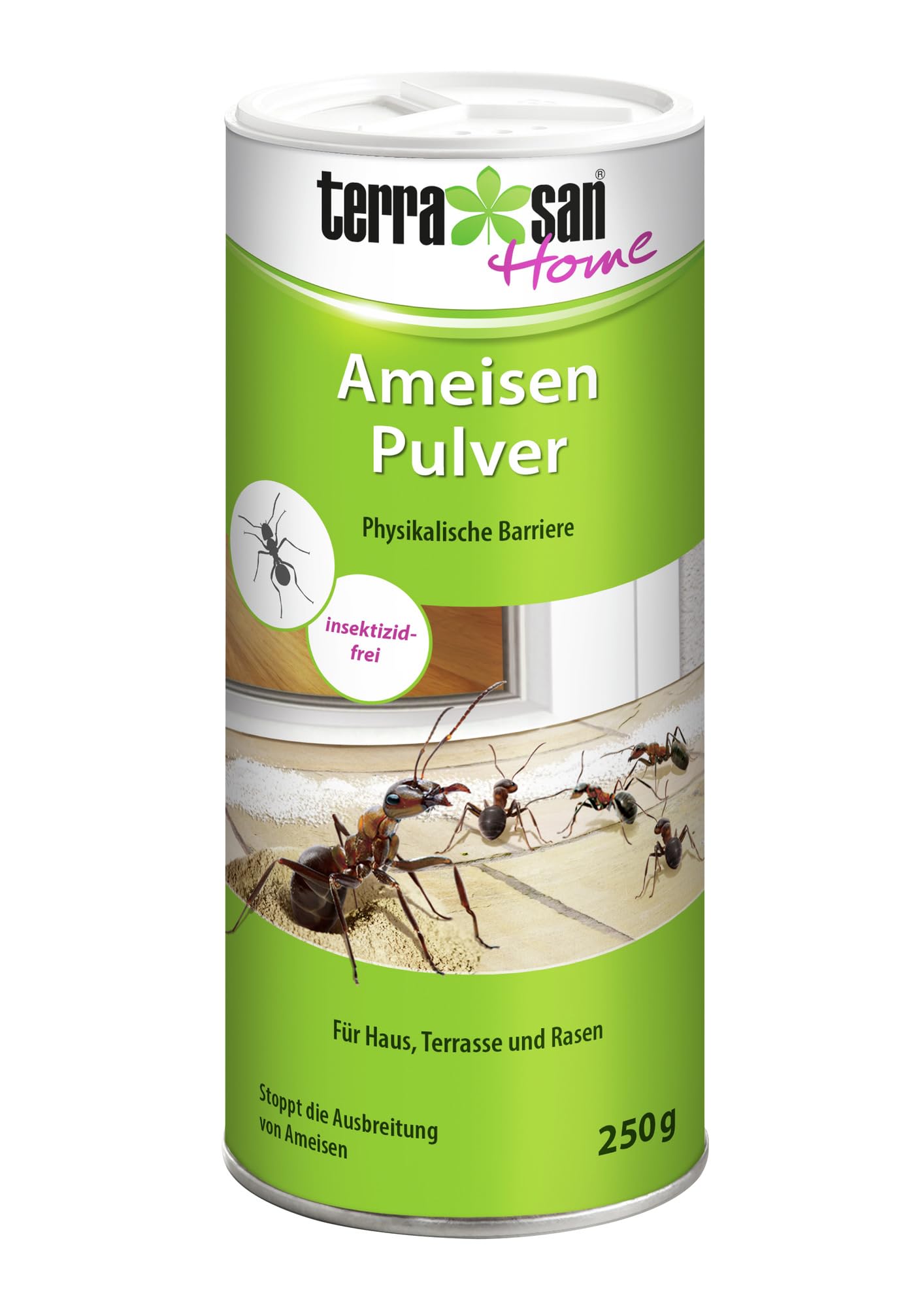 terrasan Home Ameisen Pulver 250 g, Weiß