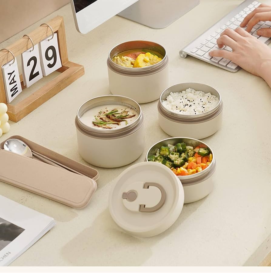 Amazon｜スープジャー 真空断熱スープランチセット ランチジャー