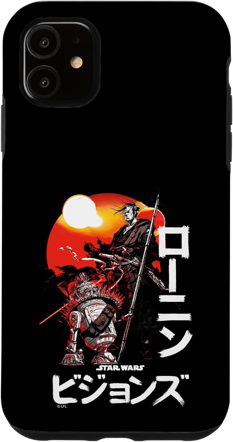 iPhone 11 Star Wars Visions Ronin Anime Color Pop Case