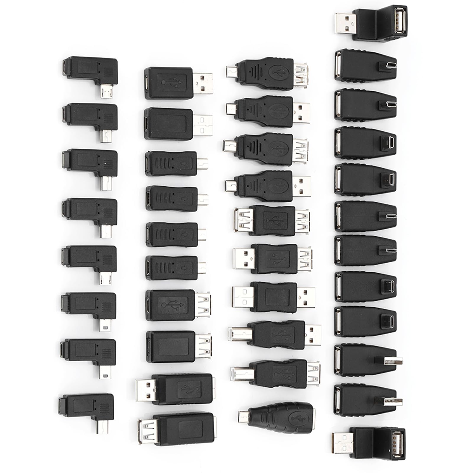 Adaptateur USB mâle femelle : kit complet de connecteurs multi-usage - 8