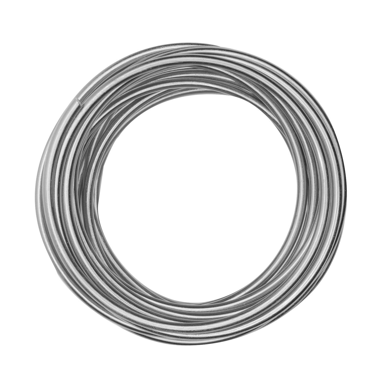 Fil D'Aluminium Noir 2mm - 5m Pour DIY, Bijoux & Déco | Souple, Sans Plomb & Sans Nickel - Vaessen Creative