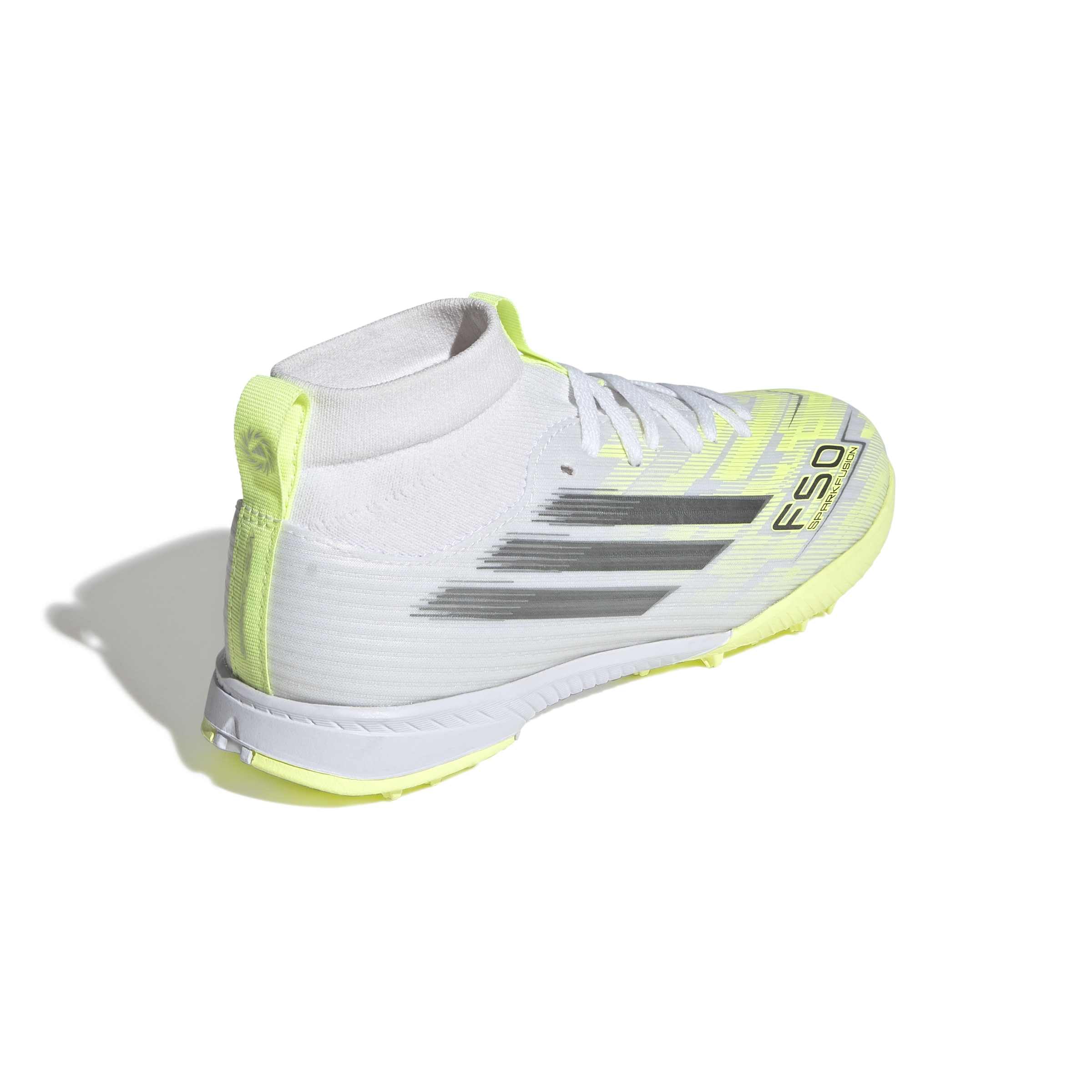 adidas F50 Sparkfusion League Mid Cut Turf Football Kids ZapatosUnisex niños