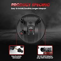 Vista 5 de Luces antiniebla compatibles con GMC Sierra 1500 2007-2013 2007-2014 GMC Sierra 2500 3500HD incluido interruptor y kit de cableado