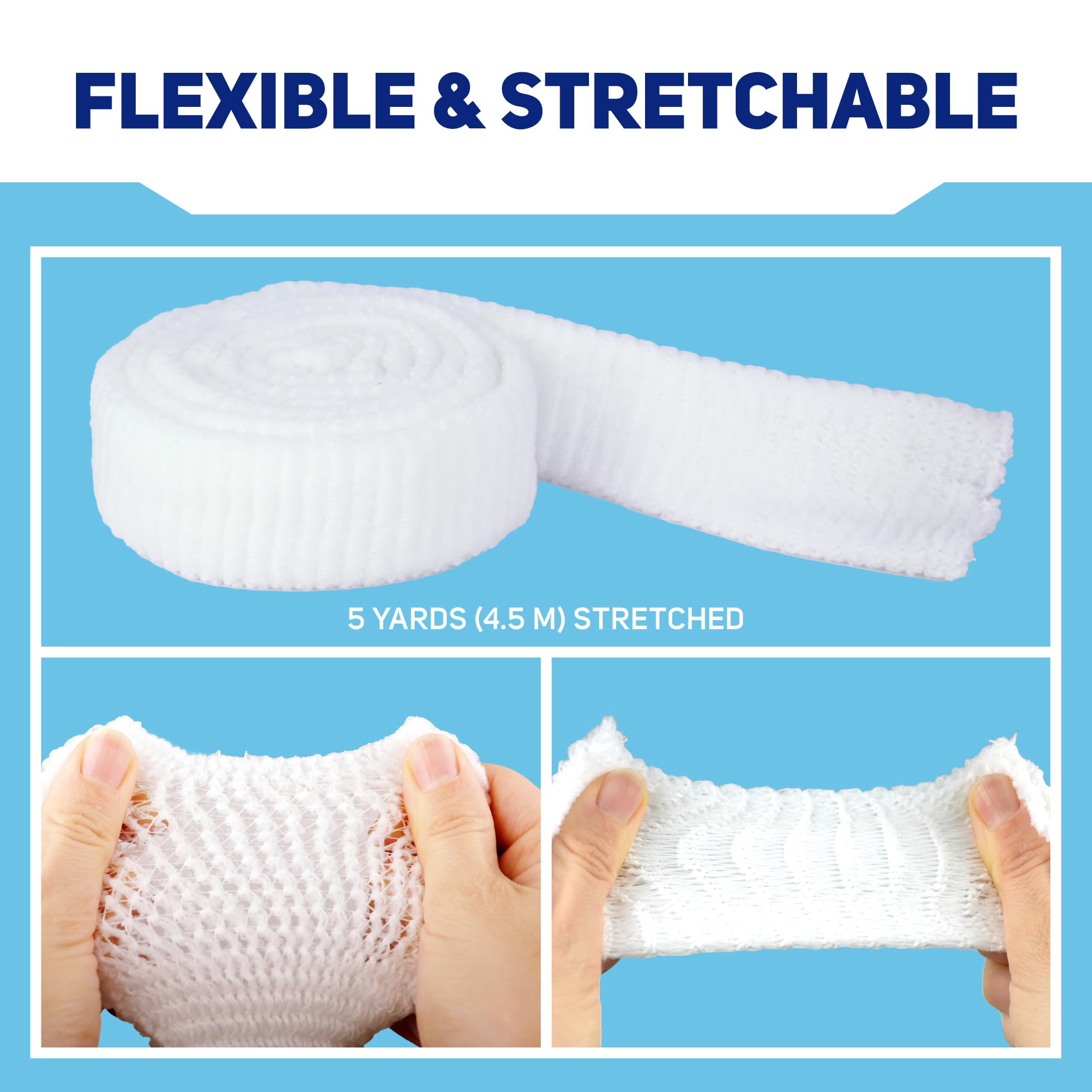 Care Science Elastic Stretch Net, 1 Roll, 5 Yds — Amazon image 5