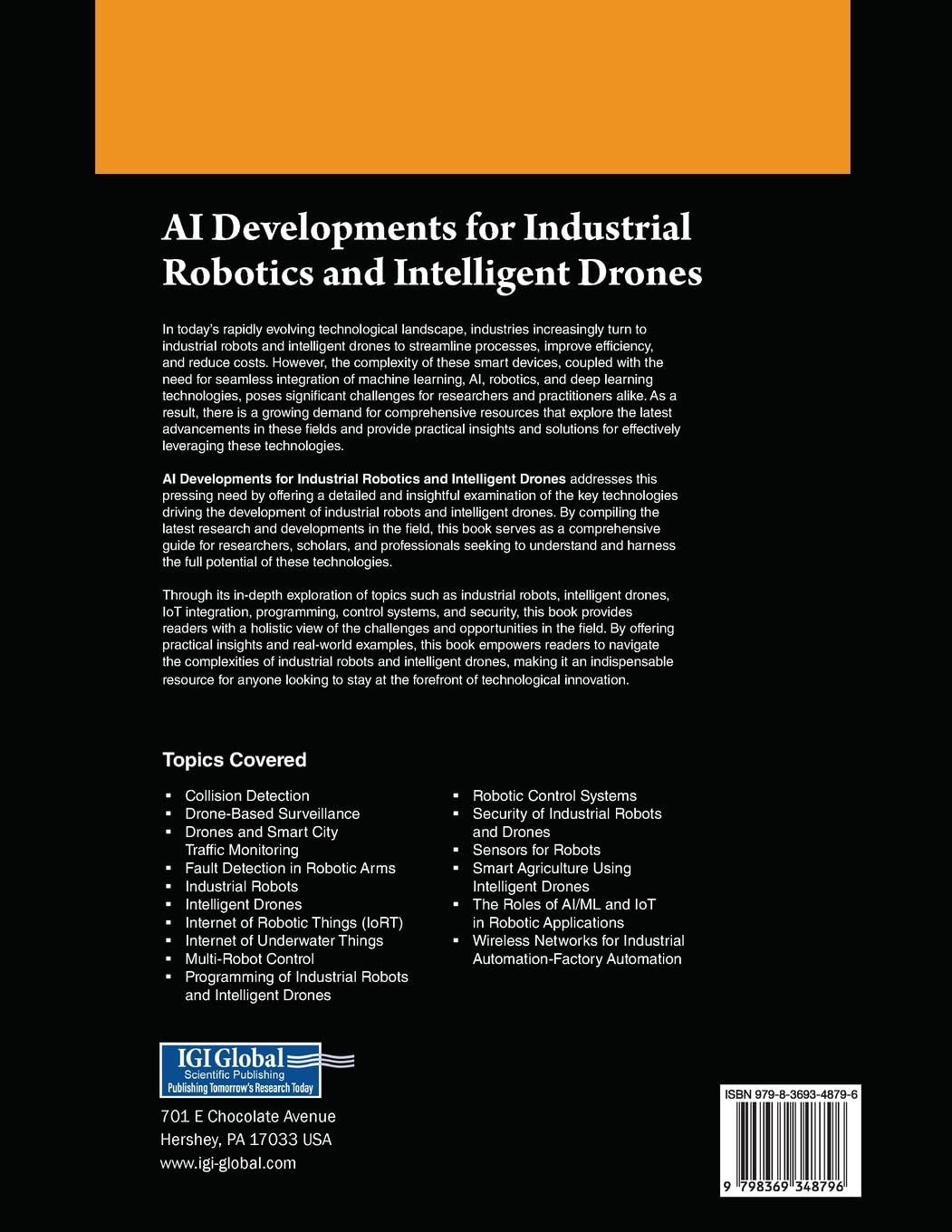 AI Developments for Industrial Robotics and Intelligent Drones