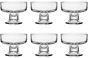 Glass Ice Cream Bowl Set of 6: The Perfect Treat-Sized Serving Solution