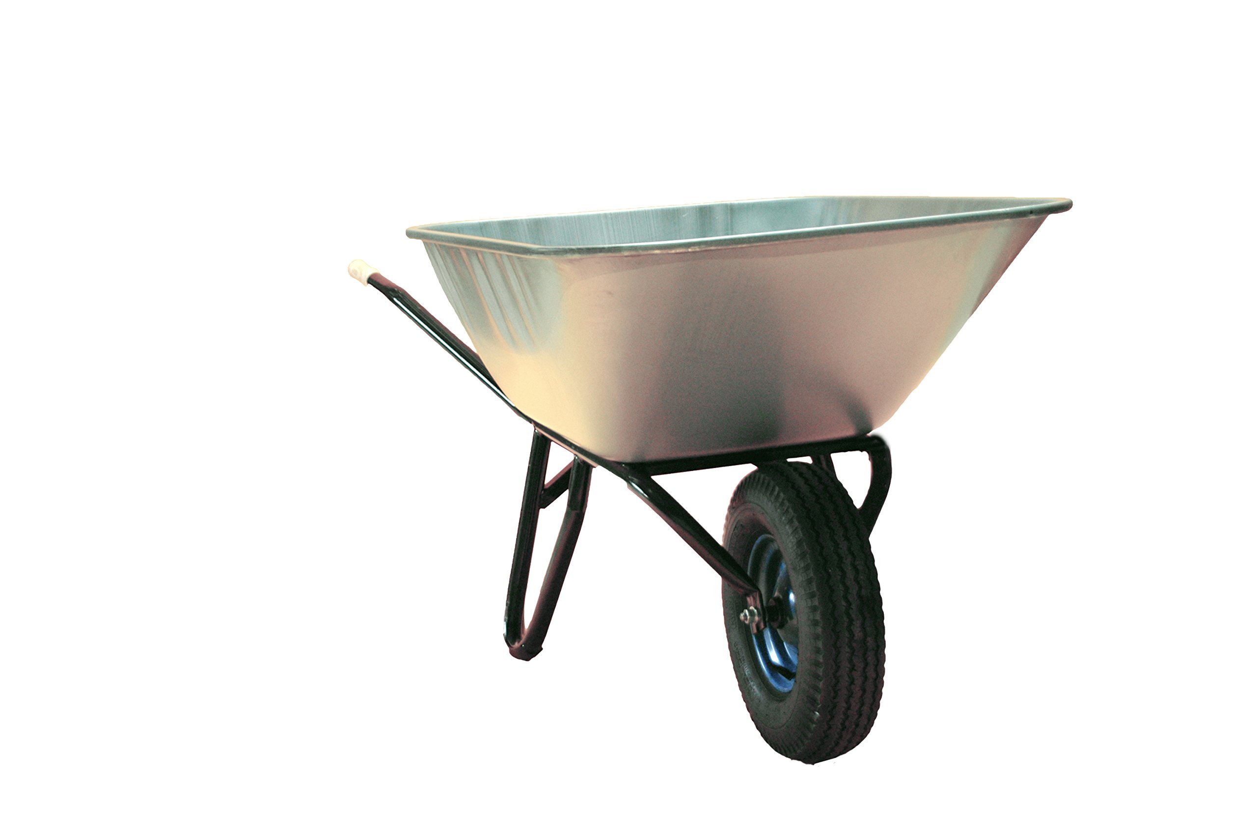 Professionale di baukarre Carriola Typ 128, pneumatici, 1 pezzi, in acciaio zincato Mulde, 128.4