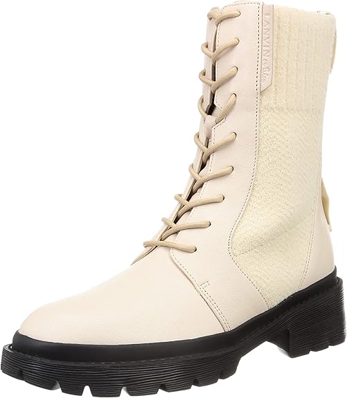 Amazon | [ランバンオンブルー] サイドニットレースアップショート