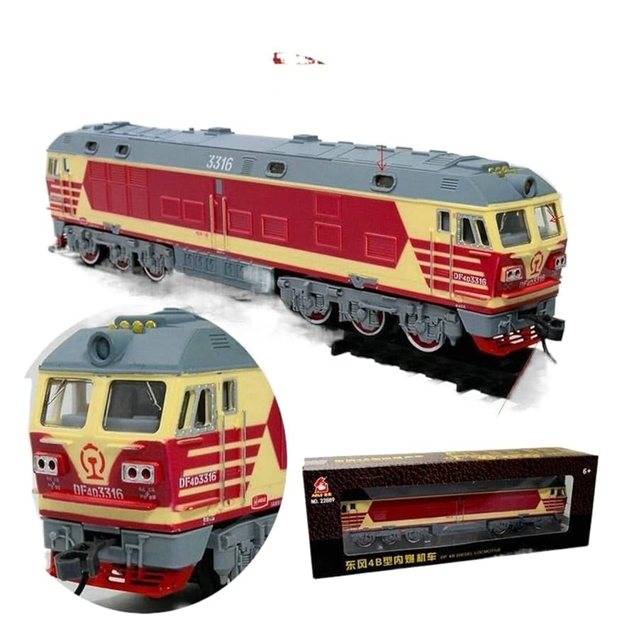Amazon.co.jp: 1/87 東風 4D 紅華虎ディーゼル機関車ヘッド機関